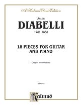 18 Pieces for Guitar and Pian Guitar and Fretted sheet music cover